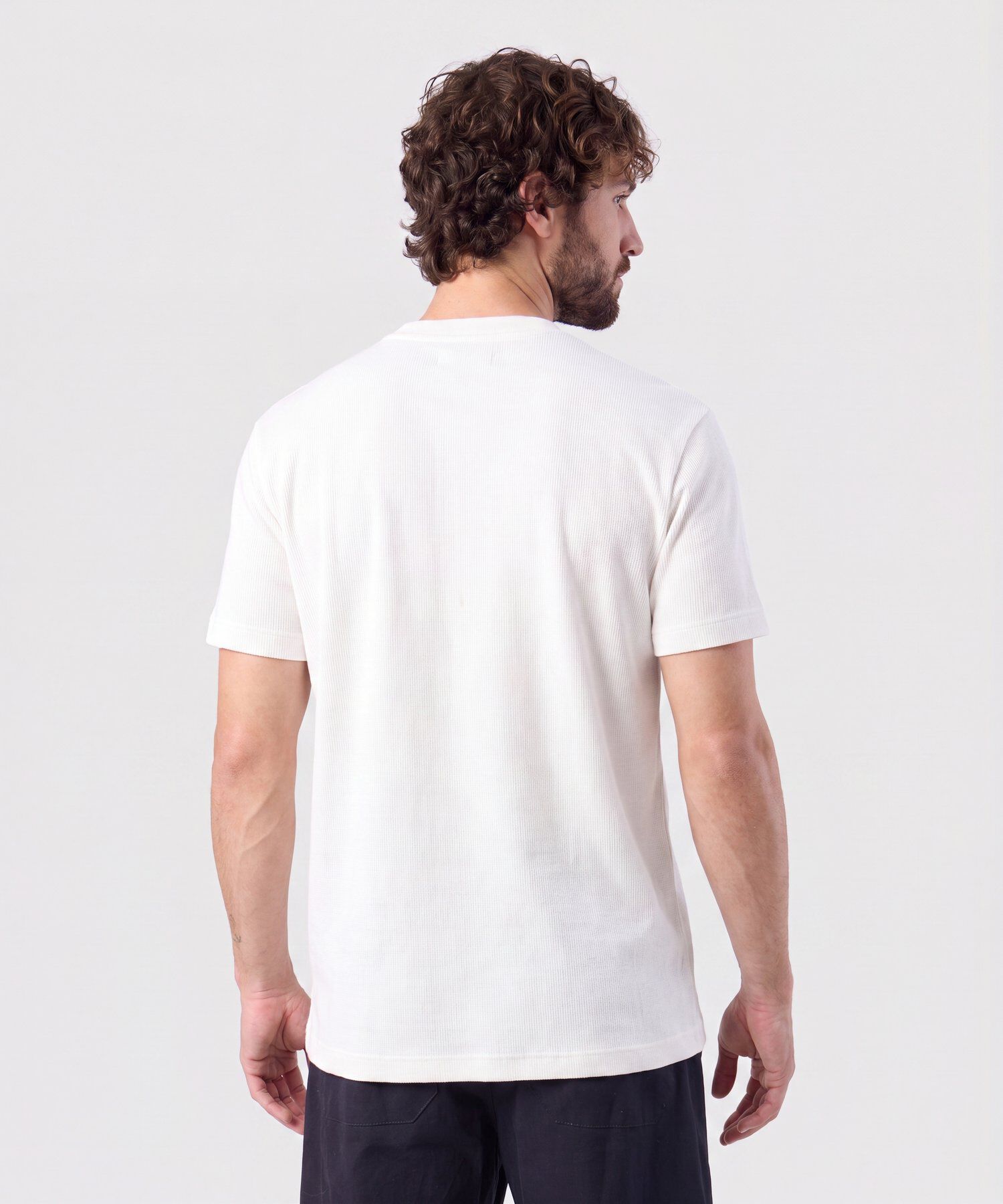 Camiseta Regular Fit Unicolor para Hombre
