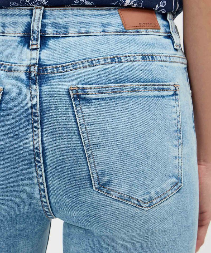 Jeans Skinny Tono Claro