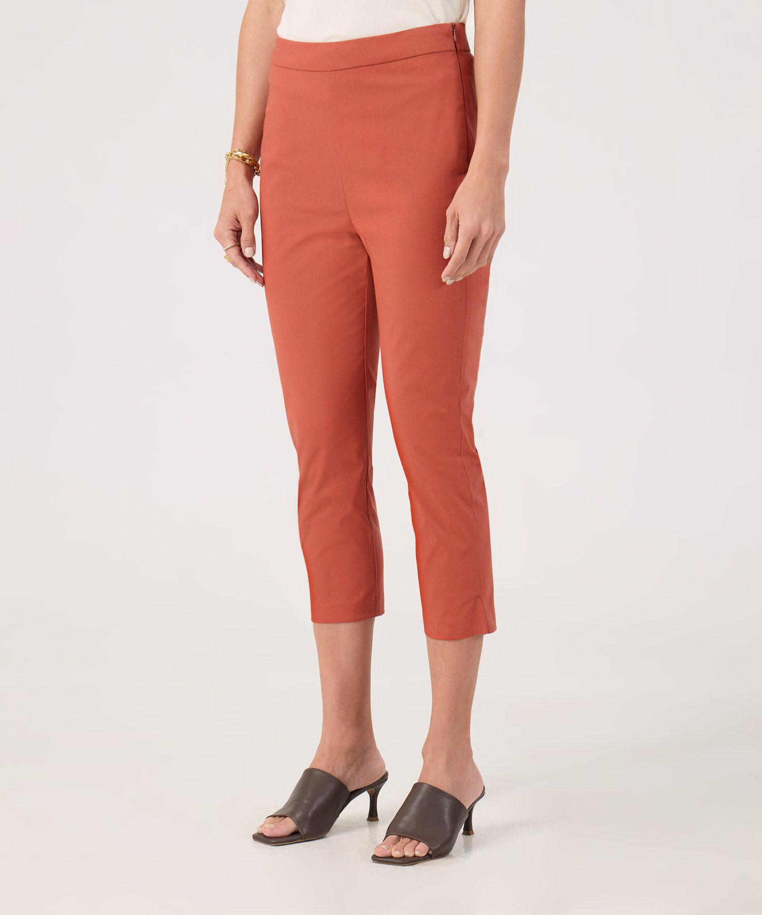 Pantalon Capri Unicolor