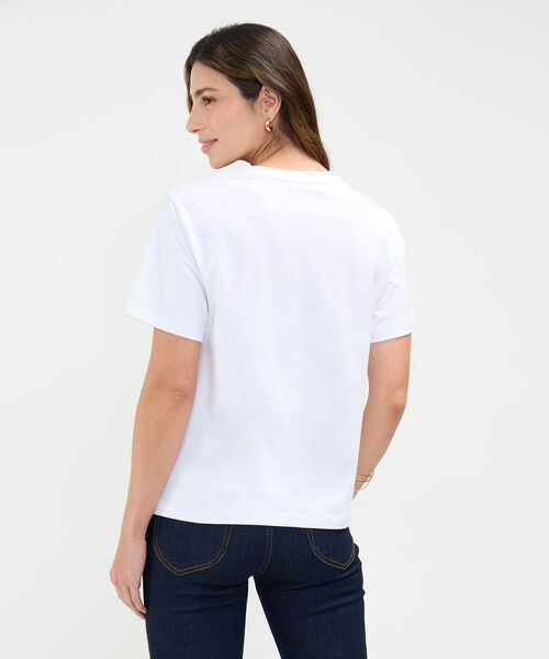 Camiseta Manga Corta Estampada