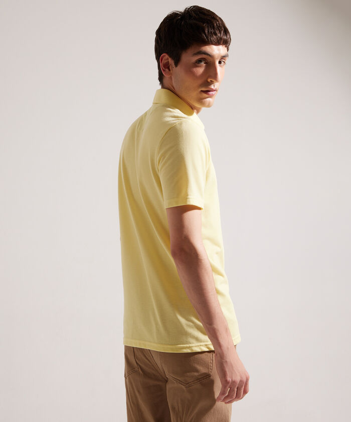 Polo Cuello Duro Con Bolsillo