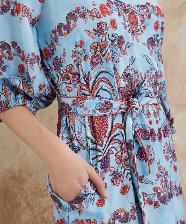 Vestido Camisero Estampado Beatriz Camacho