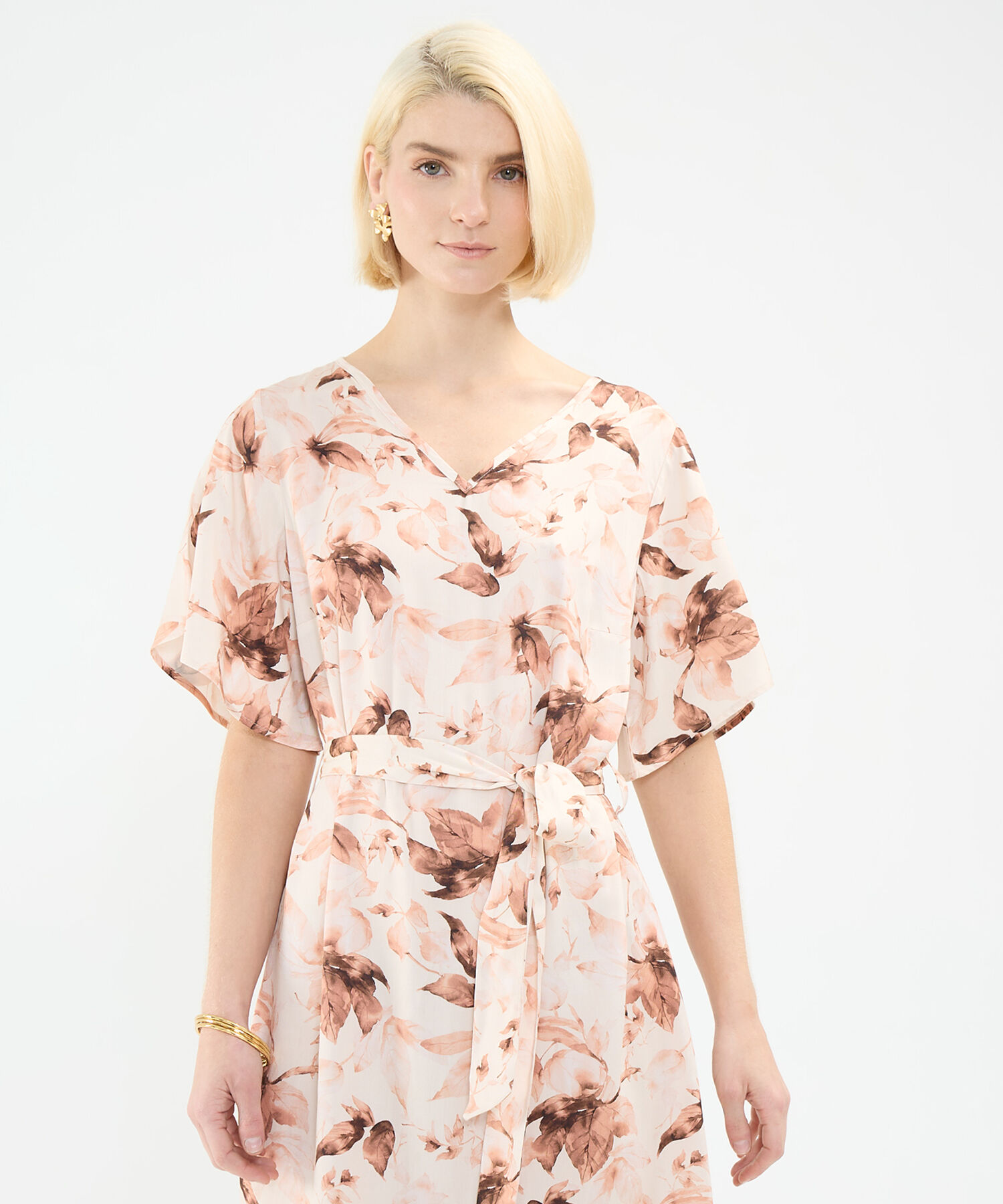 Vestido Estampado Floral