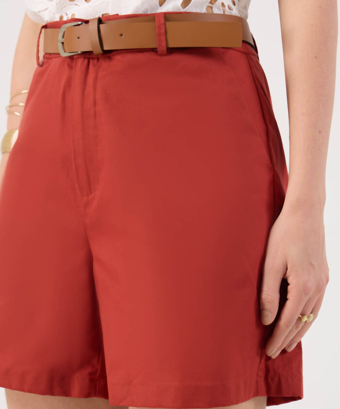 Bermuda Corta Unicolor