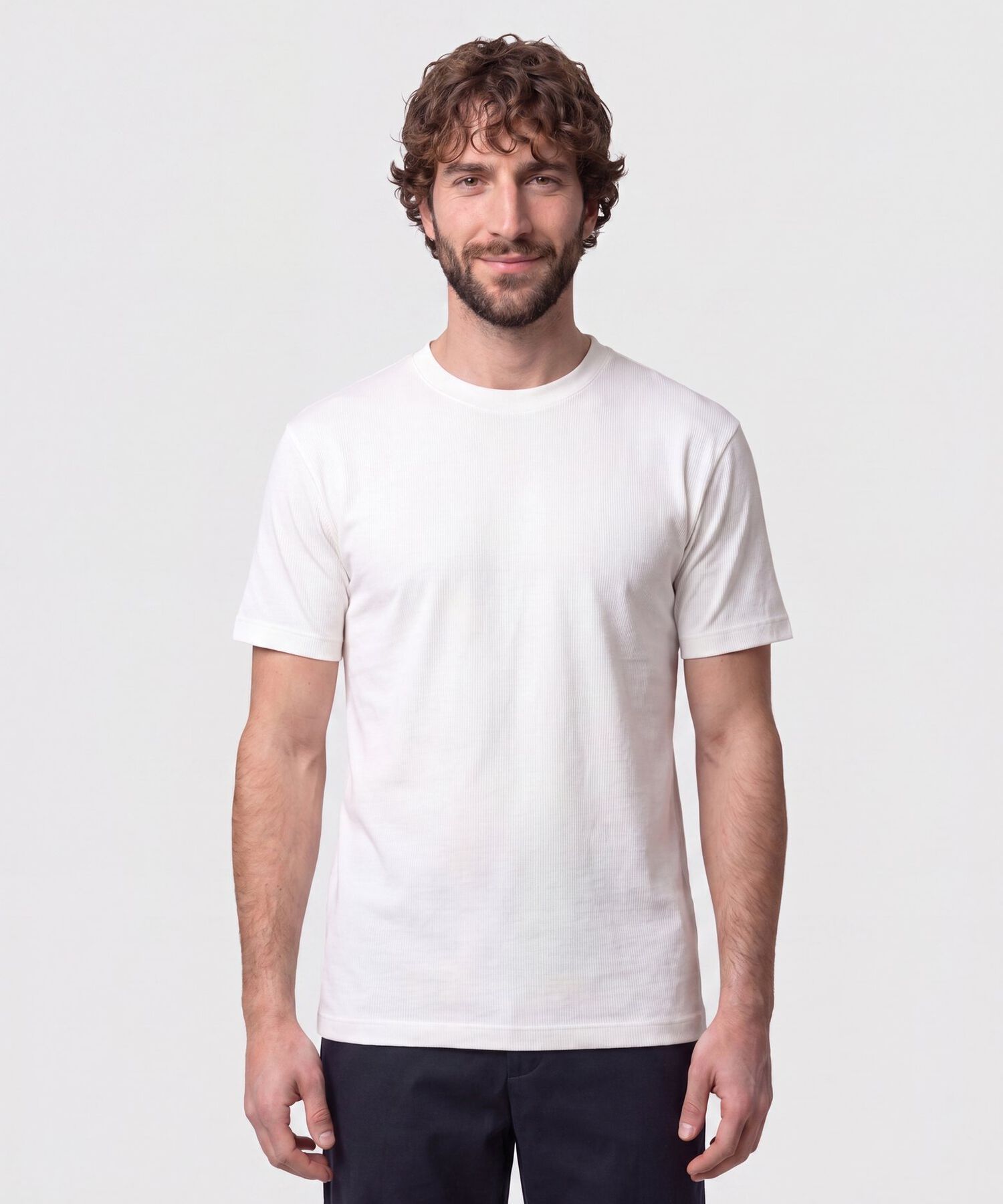 Camiseta Regular Fit Unicolor para Hombre