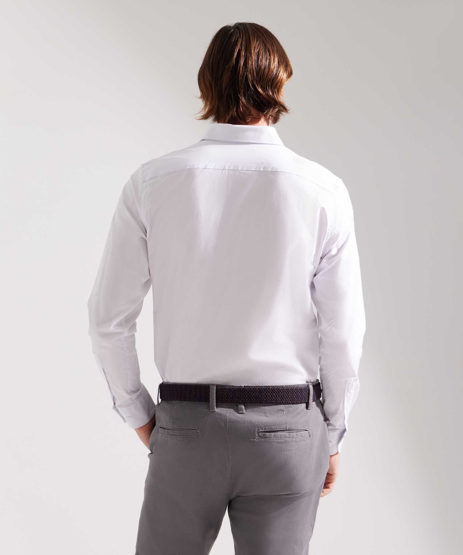 Camisa Corbatera Manga Larga