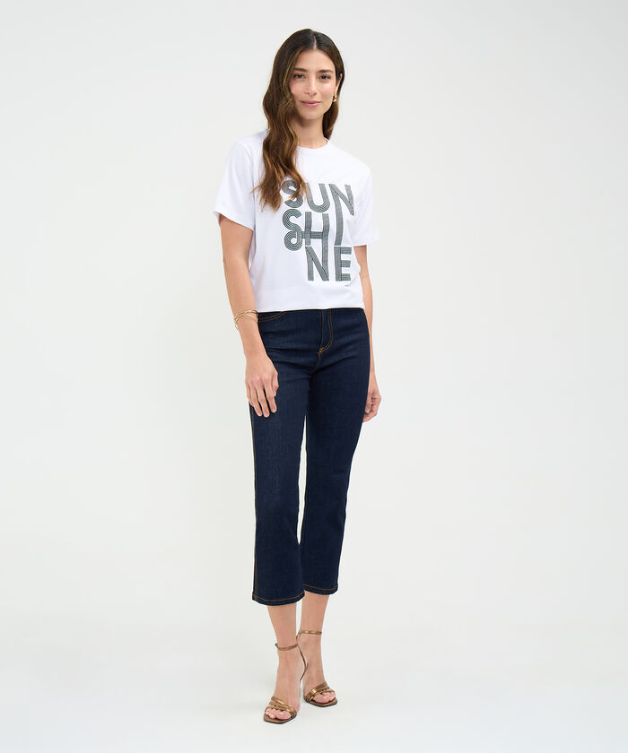 Camiseta Manga Corta Estampada