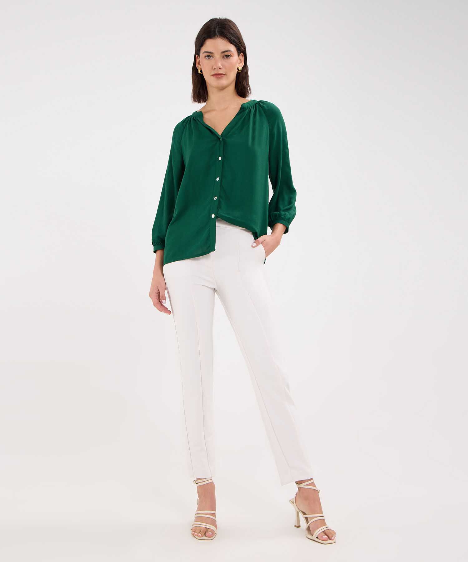 Pantalón Casual con Bolsillos