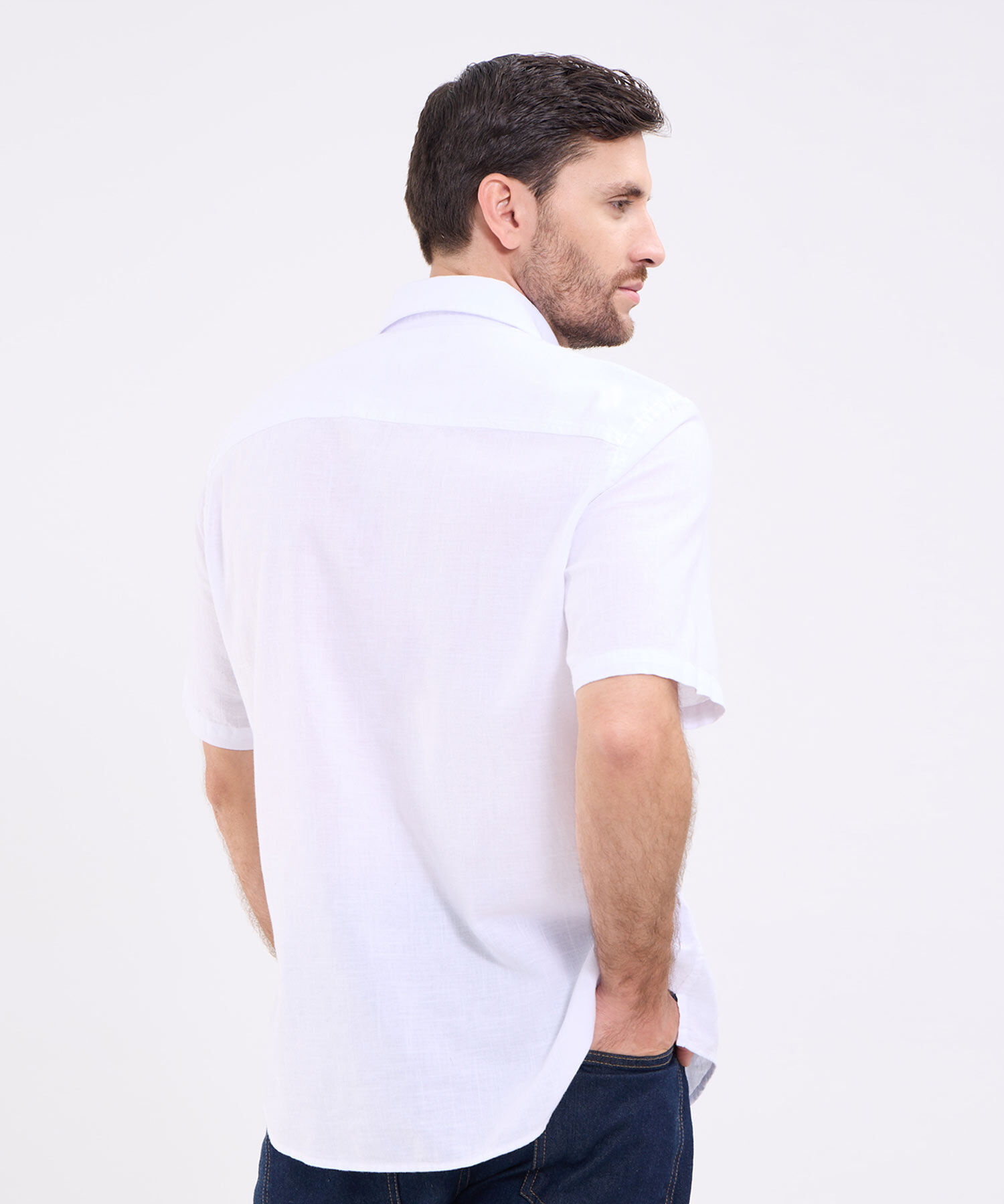 Camisa manga corta para hombre