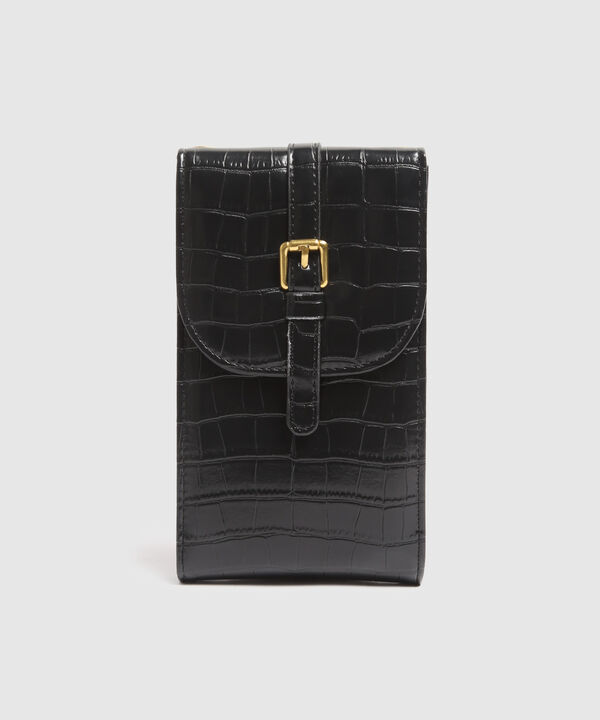 Bolso En Efecto Cuero