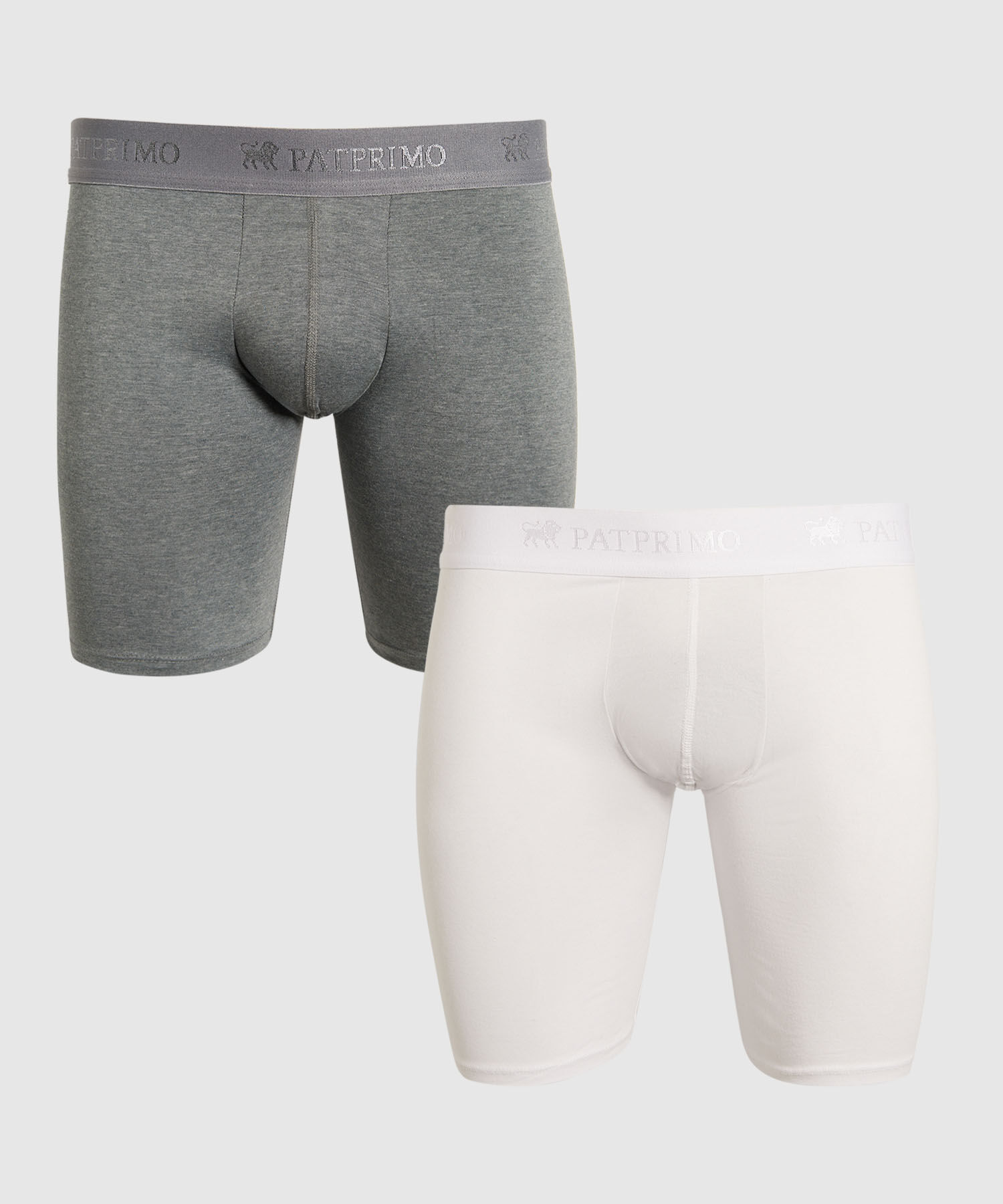 Pack X2 Boxer Para Hombre De Diseño Largo En Lycra-Algodón