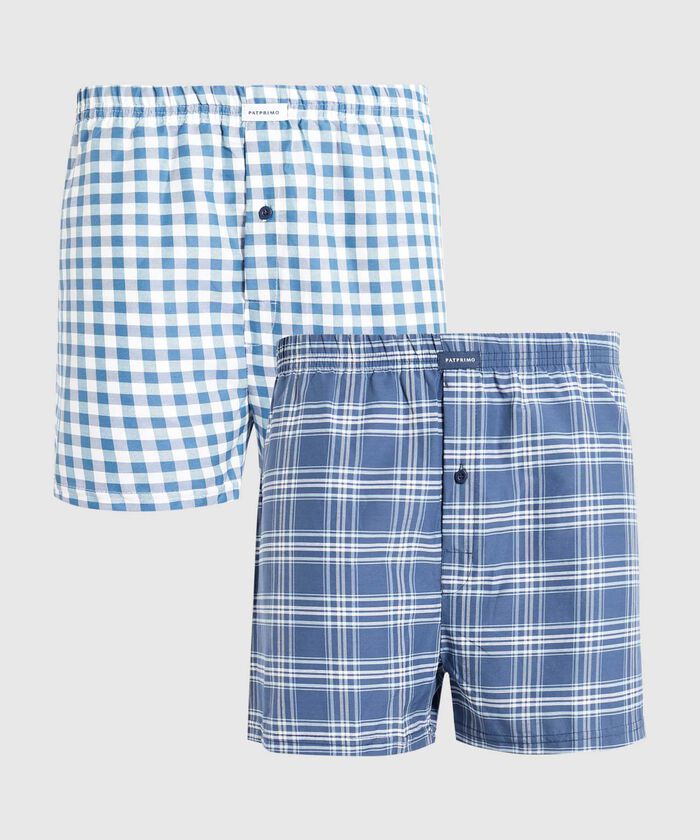 Pack X2 Boxer Holgados Para Hombre En Poli-Algod&oacute;n