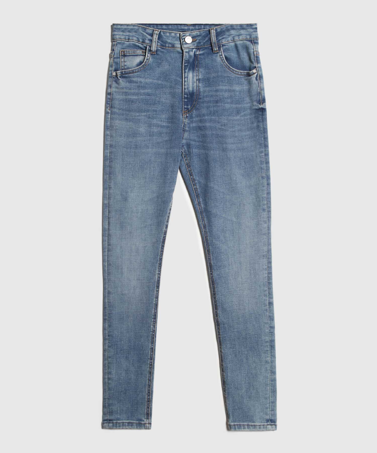 Jeans Skinny Tono Medio