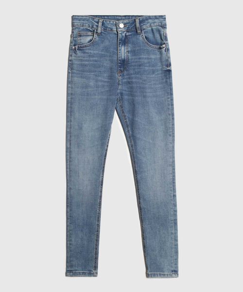 Jeans Skinny Tono Medio