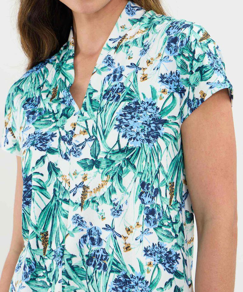 Camiseta Estampada Cuello en V