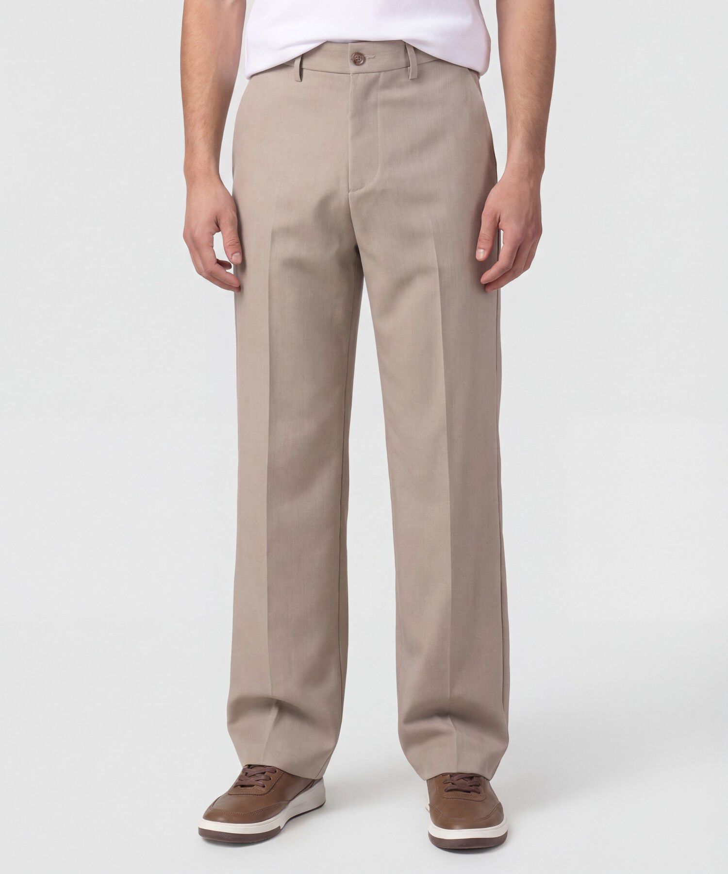 Pantal&oacute;n Corte Recto Para Hombre