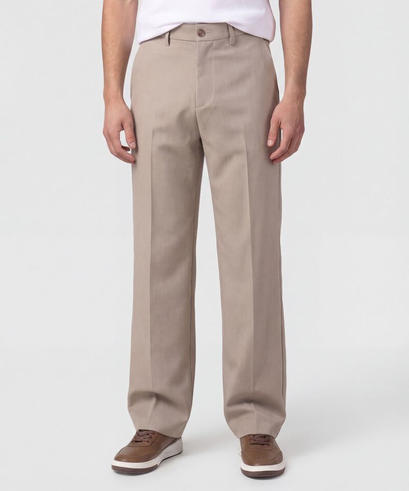 Pantal&oacute;n Corte Recto Para Hombre