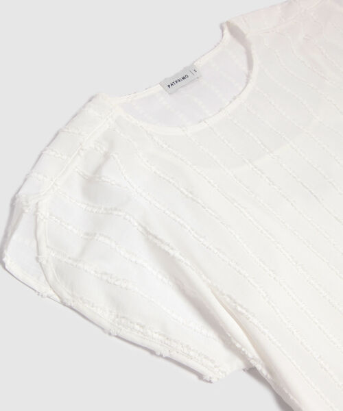 Blusa Unicolor Con Top Interno 