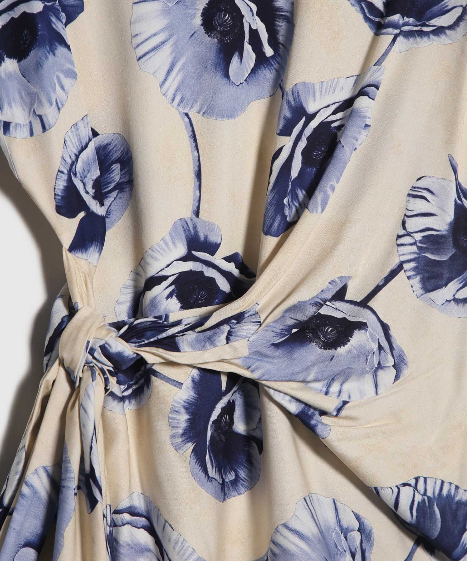 Blusa Estampada con Anudado