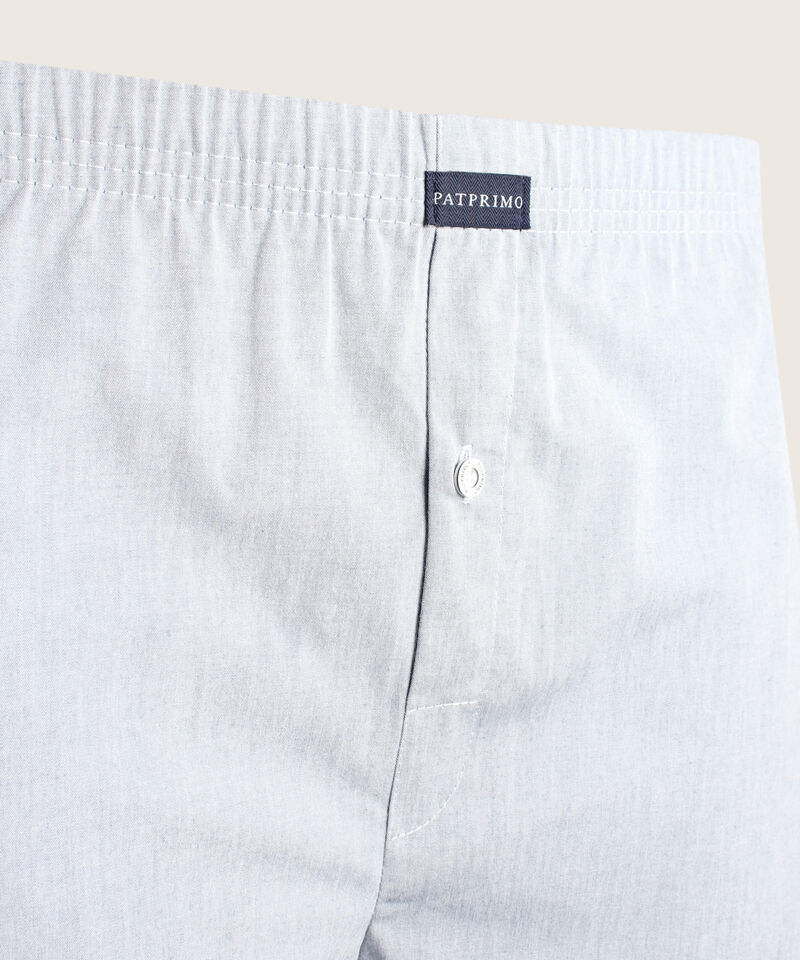 Boxer Pack X3 Pantaloncillo Tejido Plano Amplio Algod&oacute;n Prete&ntilde;ido, Cuadro-Rayas Y Estampado