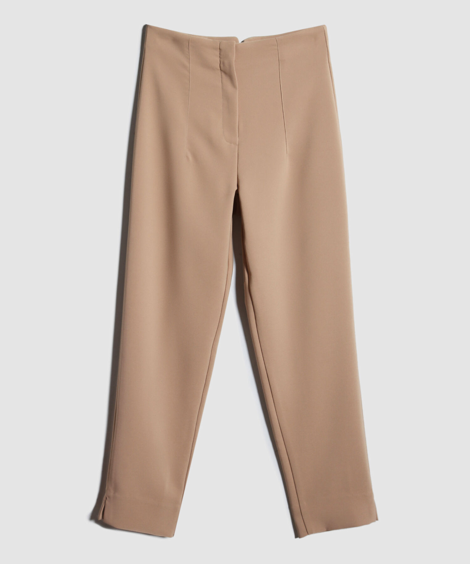 Pantalon Tiro Alto Unicolor