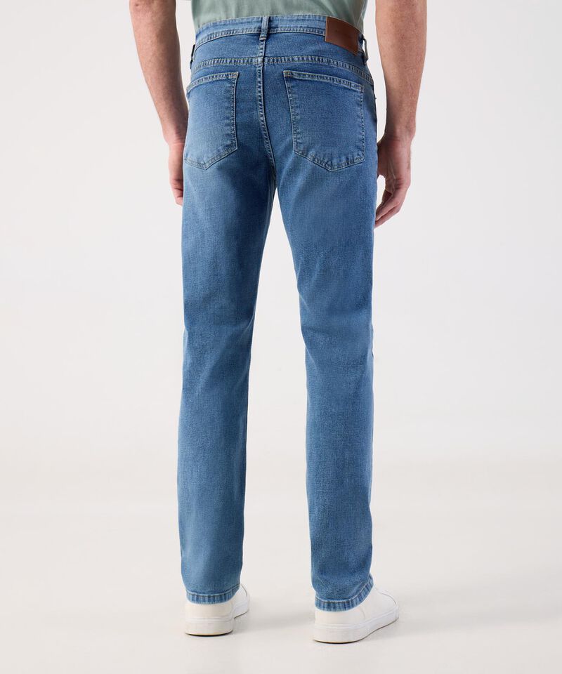 Jean de Dise&ntilde;o Cl&aacute;sico y Corte Recto Para Hombre