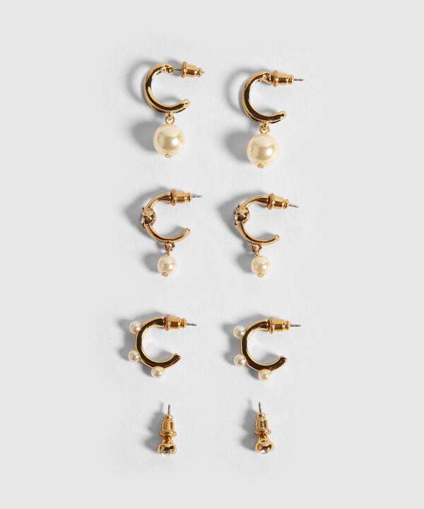 Aretes Set X 4 Pares Ref. Kf241-0782-2 image number null