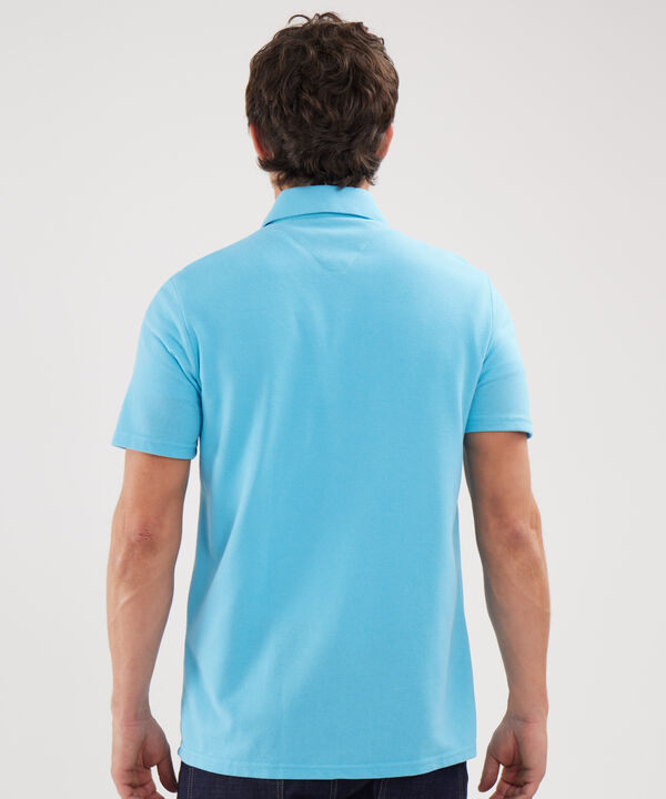 Polo Cuello Duro Con Bolsillo