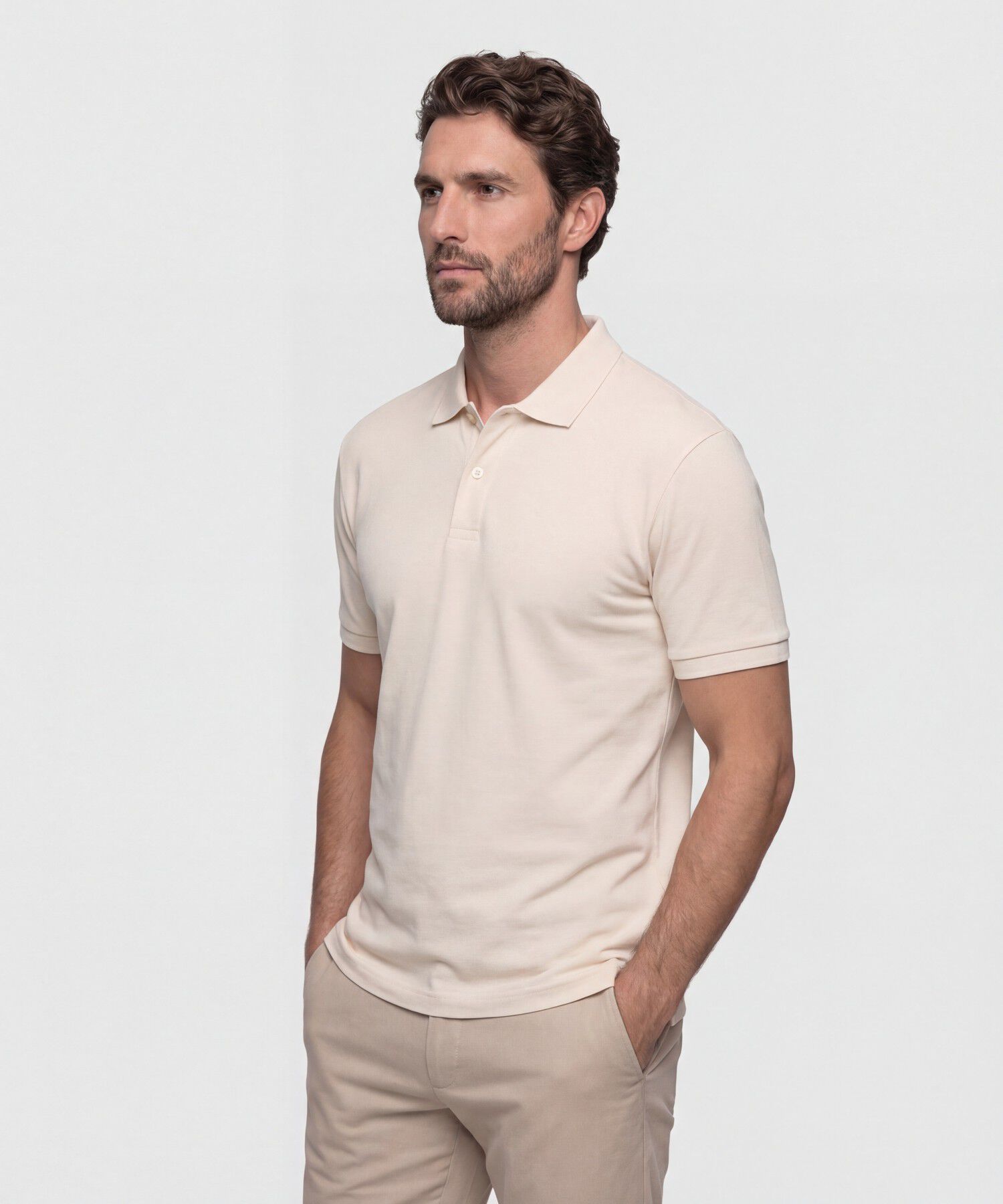 Polo Premium En Tejido Piqu&eacute; Hombre