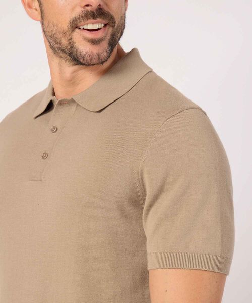 Polo Unicolor Manga Corta  image number null