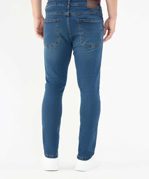 Jeans Skinny Tono Oscuro