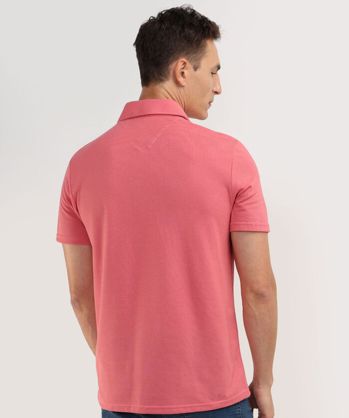 Polo Cuello Duro Con Bolsillo