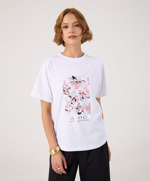 Camiseta estampada  image number null