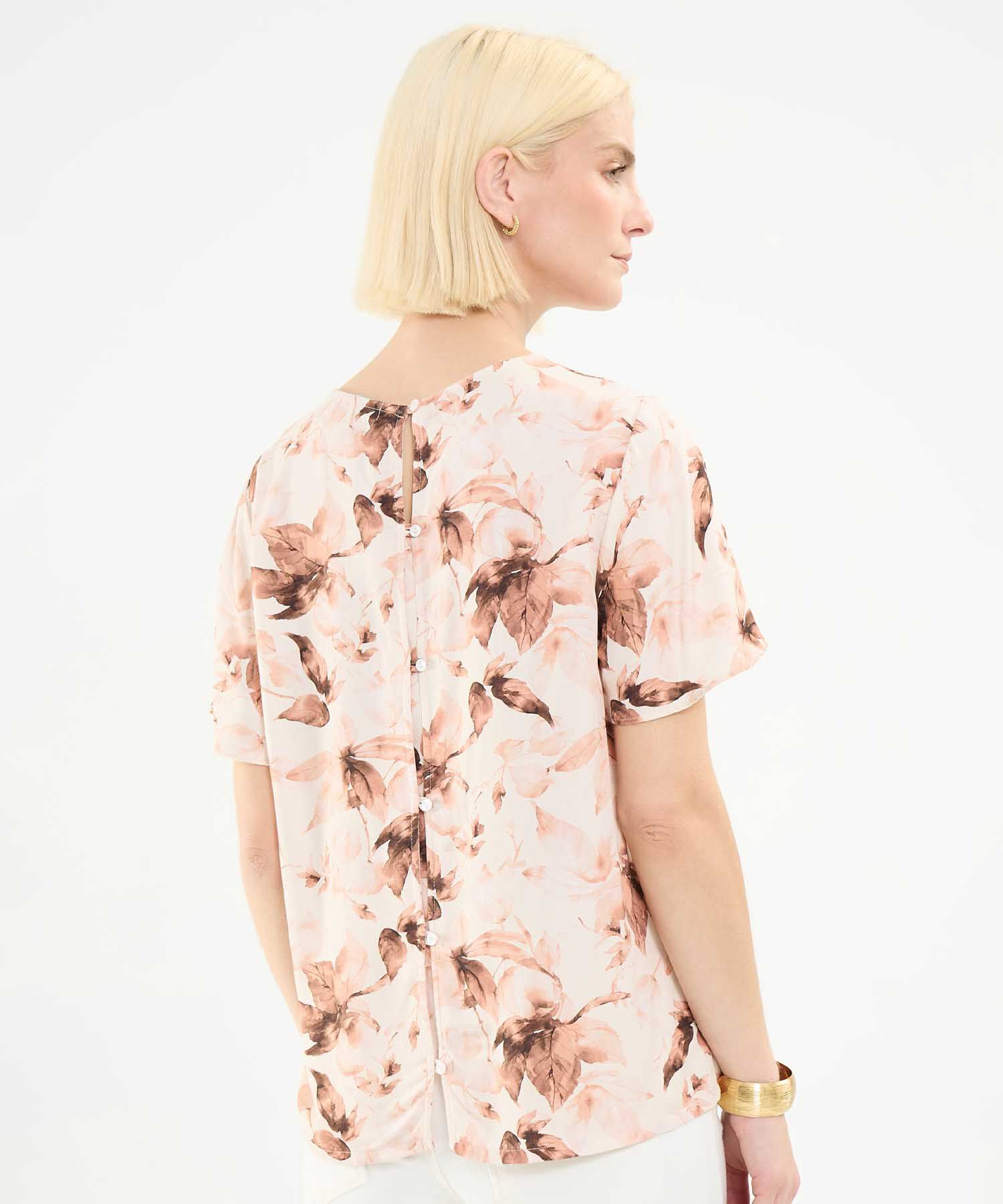 Blusa Estampado Botánico