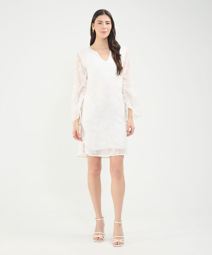 Vestido Corto Escote en V