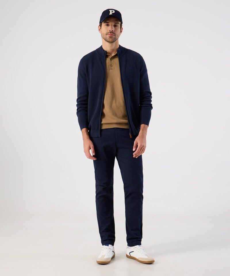 Polo De Punto Manga Corta Estilo Cl&aacute;sico Para Hombre
