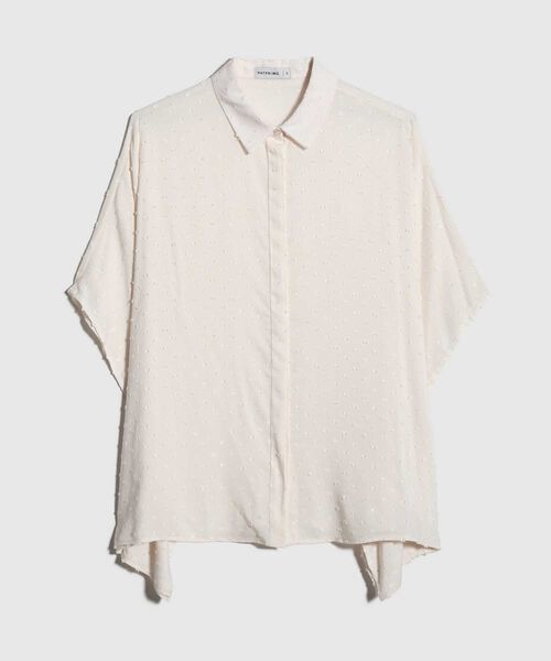 Camisa con Lunares en Tela