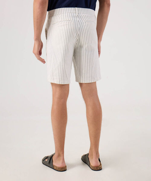 Bermuda Estampado A Rayas