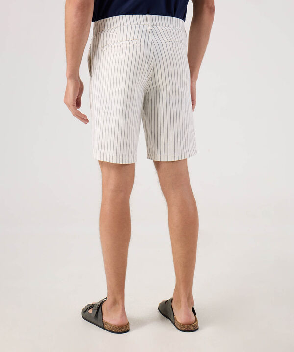 Bermuda Estampado A Rayas