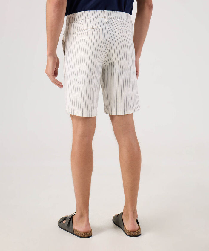 Bermuda Estampado A Rayas