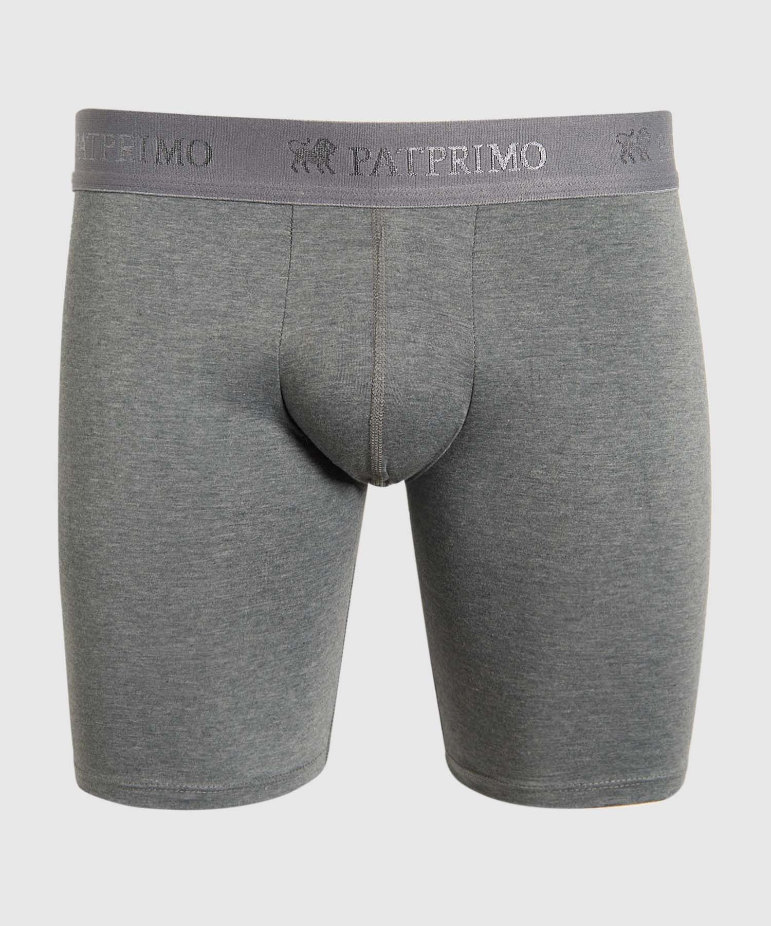 Pack X2 Boxer Para Hombre De Diseño Largo En Lycra-Algodón