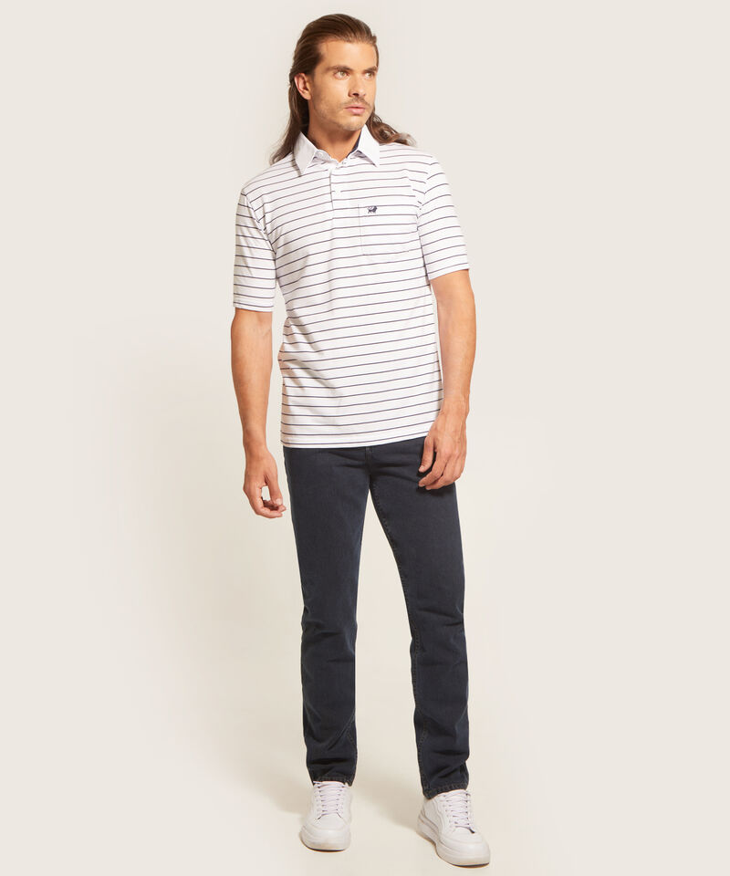 Polo Cuello Duro  Prete&ntilde;ido Bicolor