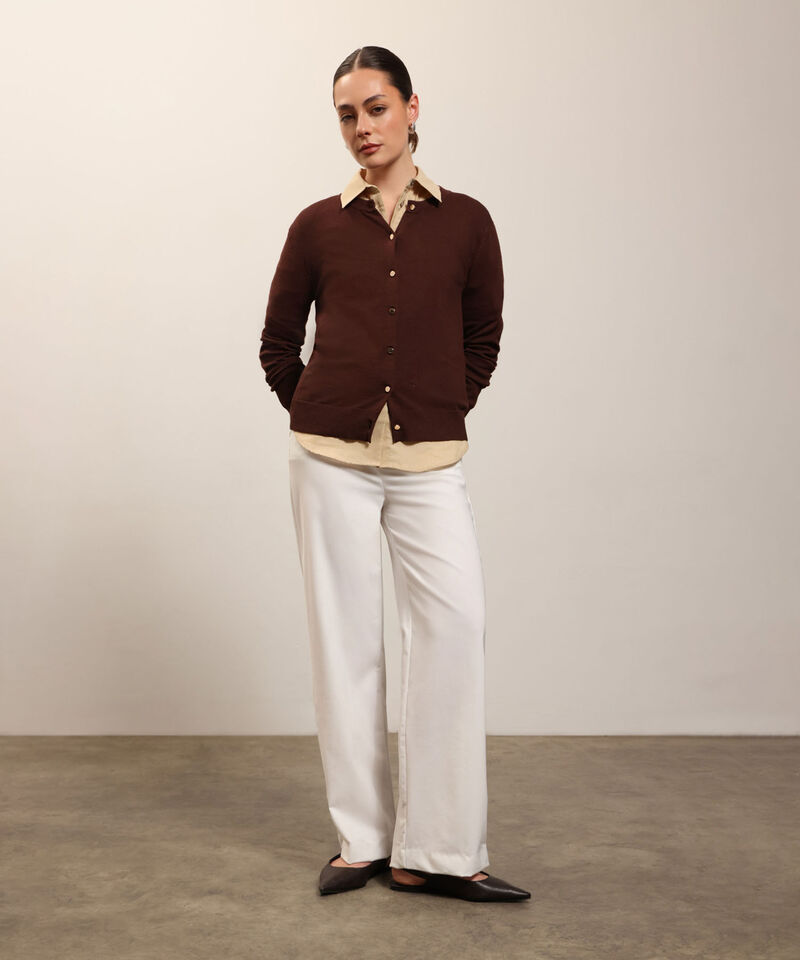 Camisa Dama Azul Claro Manga 3/4 Vers&aacute;til