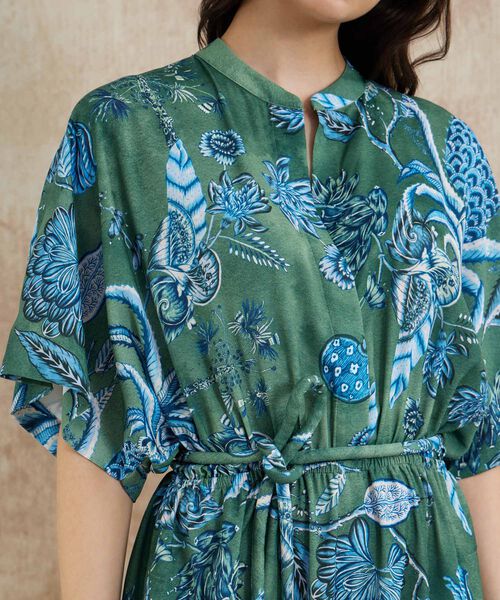 Vestido Cuello Neru Con Cinturon Circular Forrado  image number null