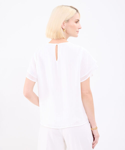 Blusa Unicolor Para Mujer