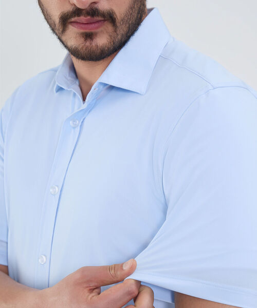 Camisa Manga Corta En Punto image number null