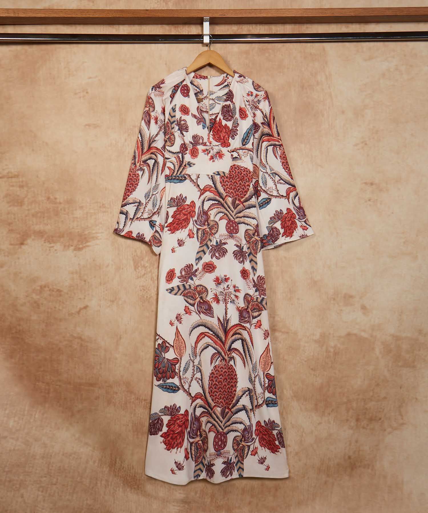 Vestido Escote V Beatriz Camacho