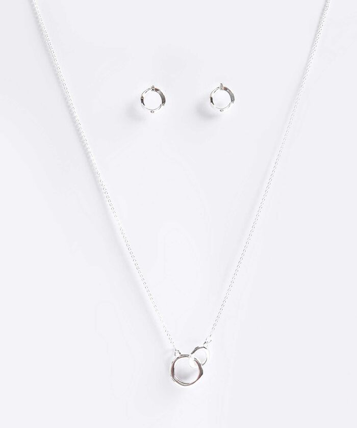 Set De Accesorios Plateados