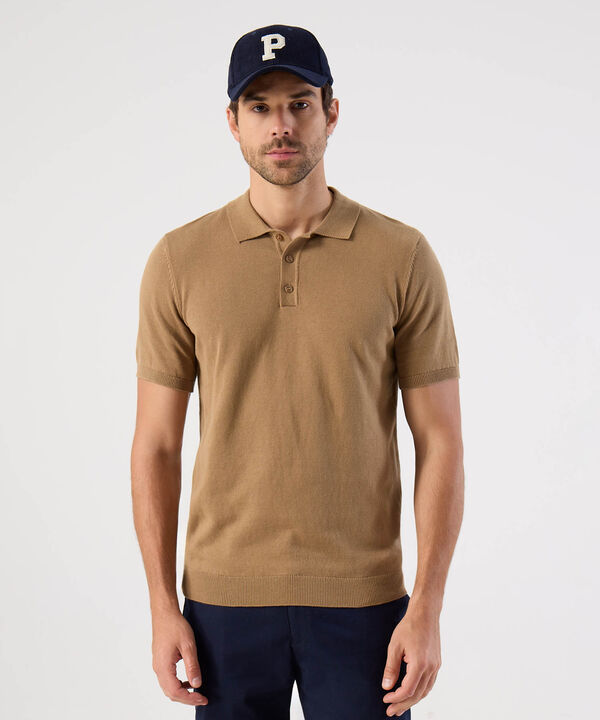 Polo En Tejido De Punto Cl&aacute;sica Para Hombre image number null