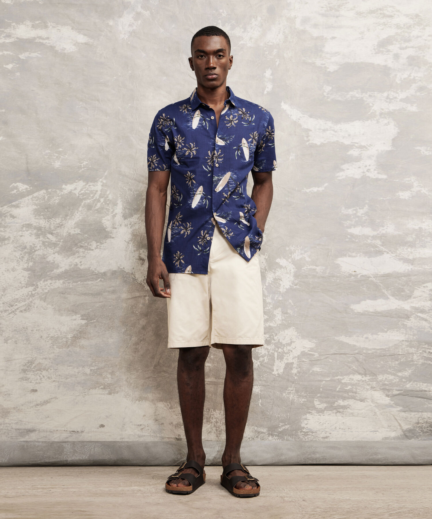 Camisa Manga Corta Estampada